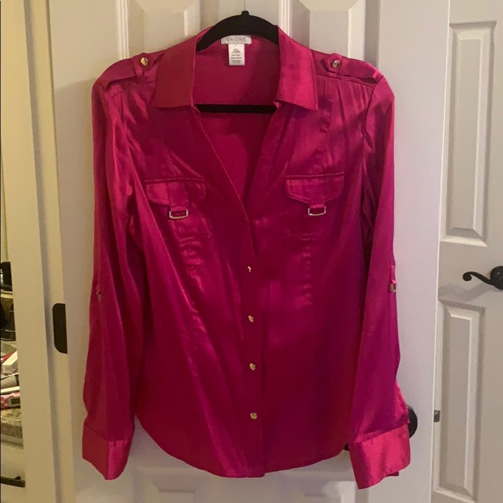 Cache silk blouse